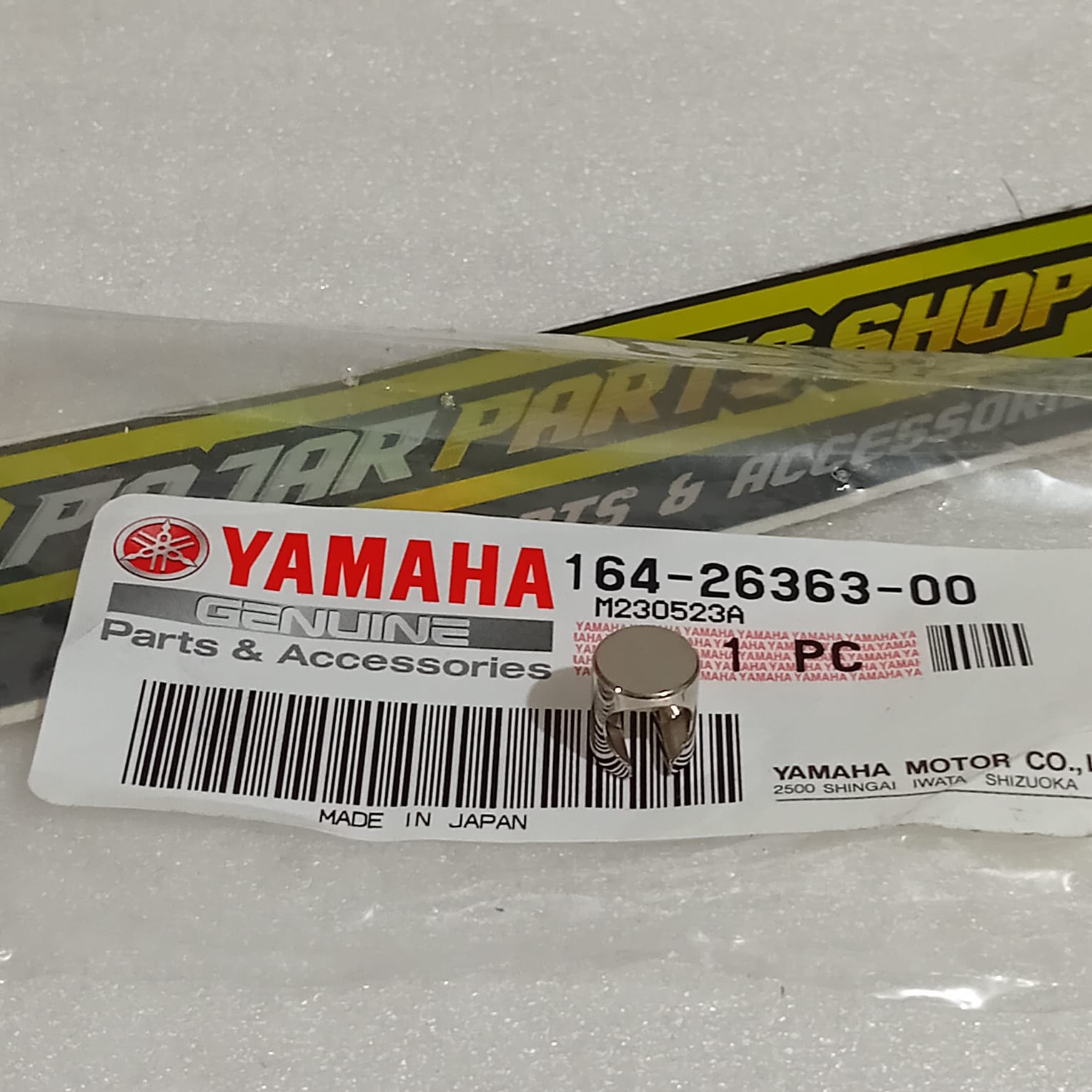 END CABLE NEPEL COAK KABEL KOPLING RX KING ORIGINAL 164-26363-00 Harga 25,500 rupiah*Gratis Ongkir