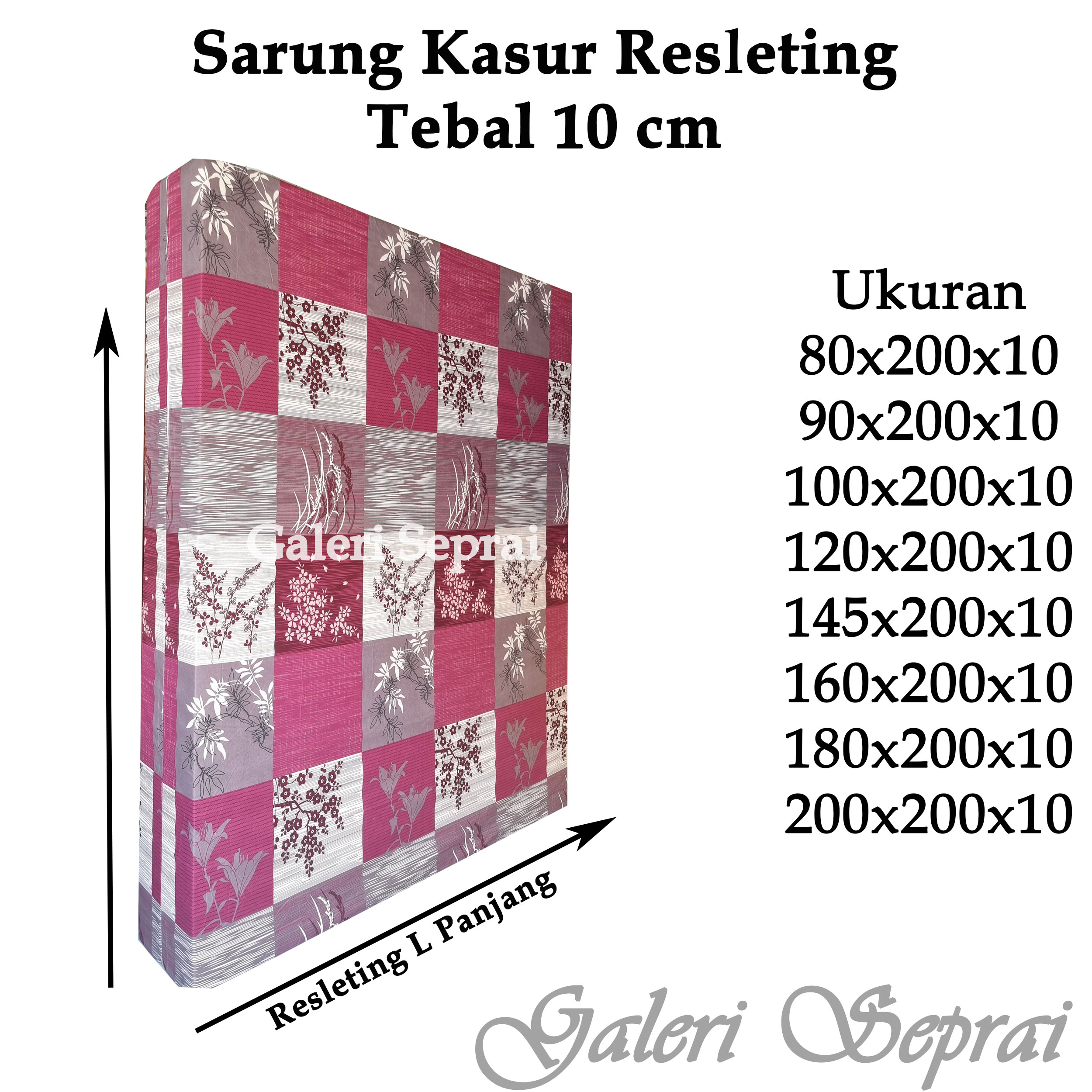 10 cm thick zipper bed linen Inoac minimalist flower pattern aesthetic character all sizes are available