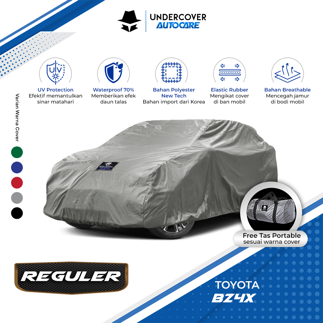 Undercover Autocare - Cover Mobil Toyota bZ4X Reguler Harga 305,000 rupiah*Gratis Ongkir