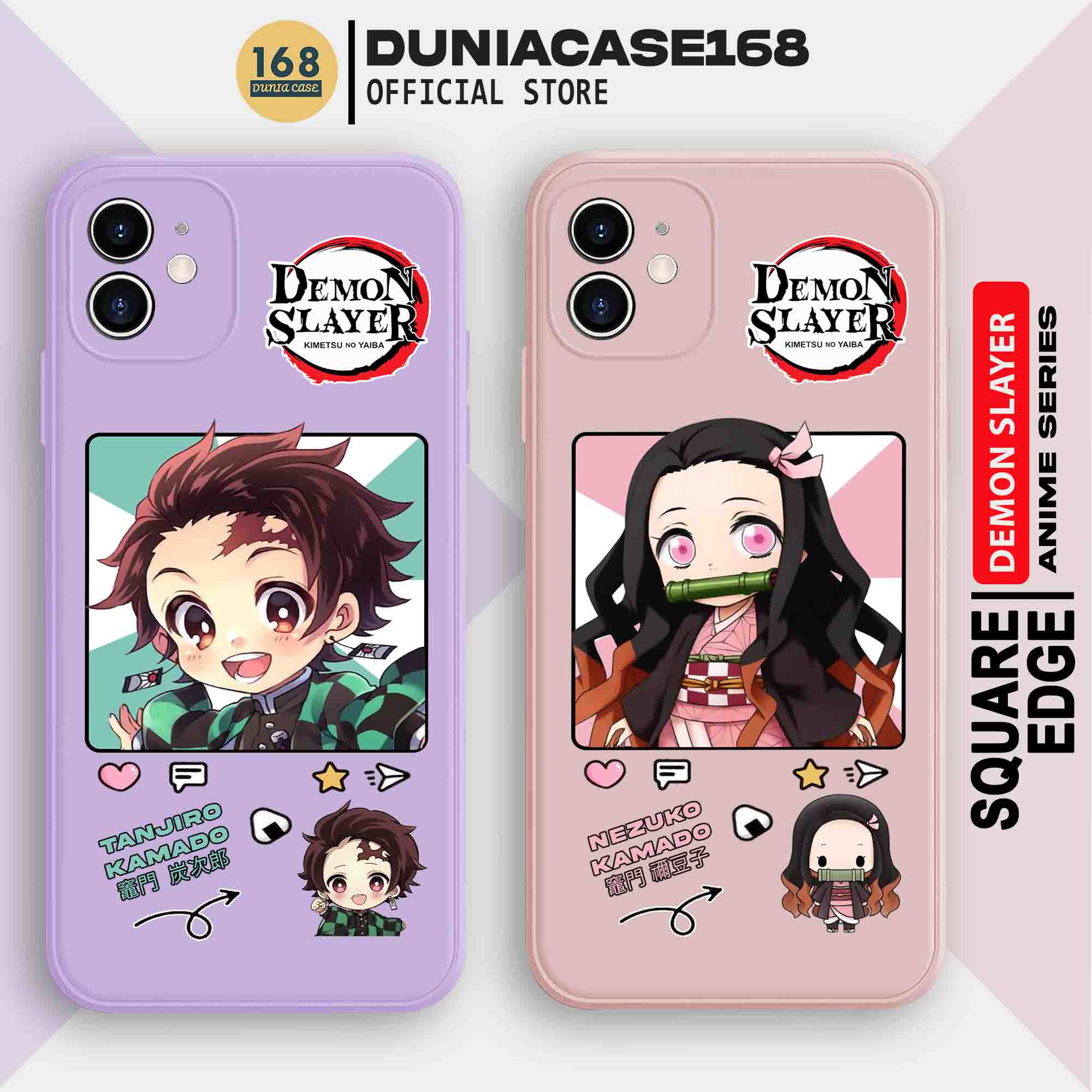 DC Case Demon Slayer Iphone X XR 7/8 6S 7PLUS XS 11 12 13PROMAX