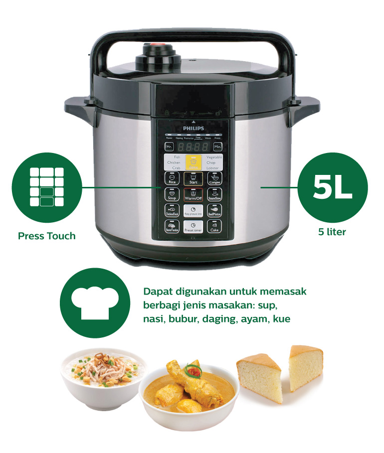 kami pengguna philips pressure cooker