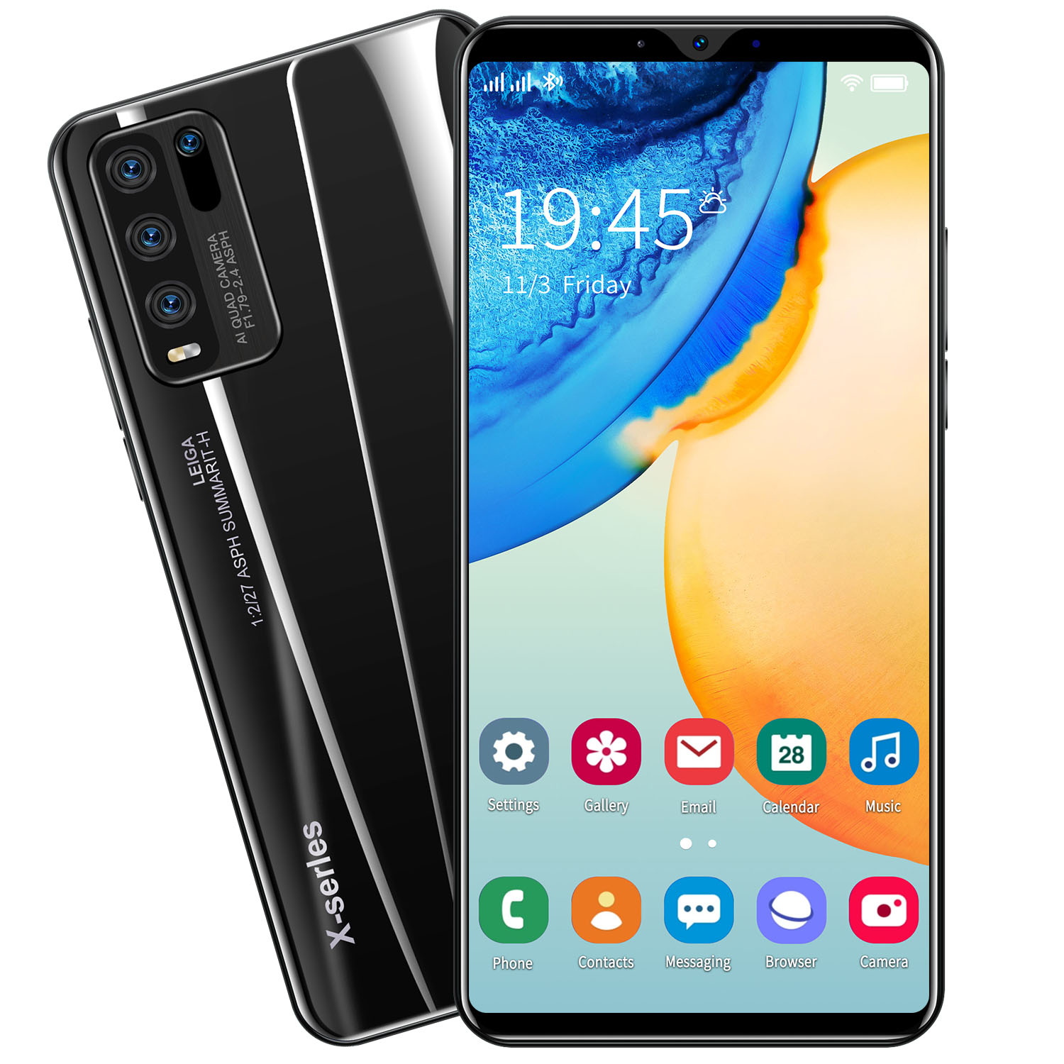 【BISA COD  hp murah cuci gudang 500 kebawah】RAM 6GB+128GB ROM Y50  Ponsel Android Hp murah+COD+Transportasi Lokal Y50 Pro 5.8 Inci SmartPhone RAM 4GB ROM 64GB handphone Ponsel promosi hp android 4g 300 ribuan cuci gudang