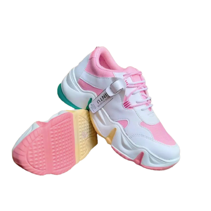 Jintu Pelangi Sepatu Trendy Wanita Fasionebel COD(BAYARDITEMPAT) Jintu Pelangi Sepatu Trendy Wanita Fasionebel COD(BAYARDITEMPAT)