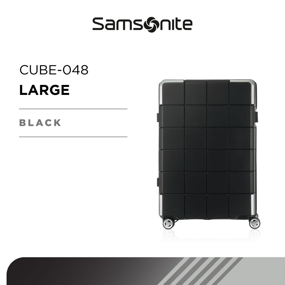 Lazada Indonesia - Samsonite Koper Hardcase Cube-048 Spinner 30Inch TSA