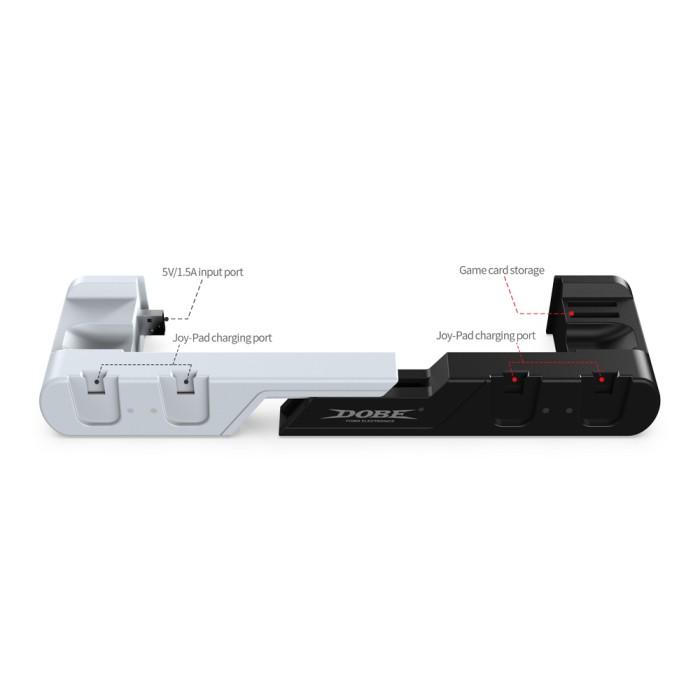 DOBE CHARGING DOCK WITH GAME CARD SLOT NINTENDO SWITCH TNS-0122B - FLYHIGHSTORE Harga  174,000 rupiah*Gratis Ongkir