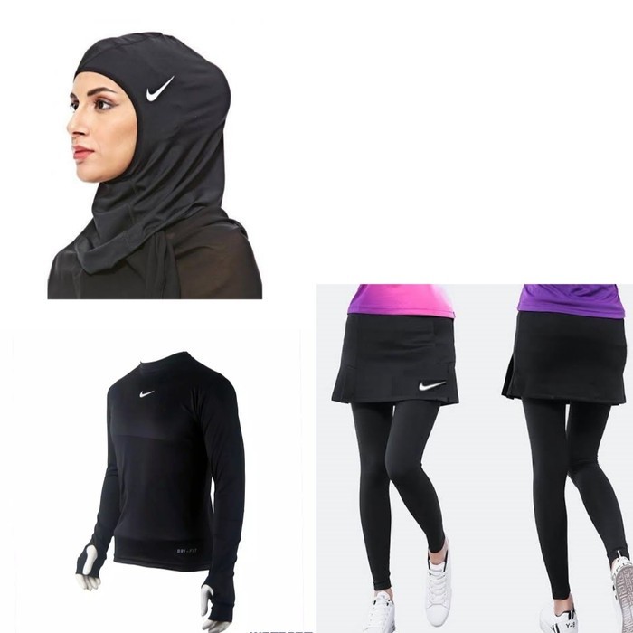 baju nge gym wanita hijab