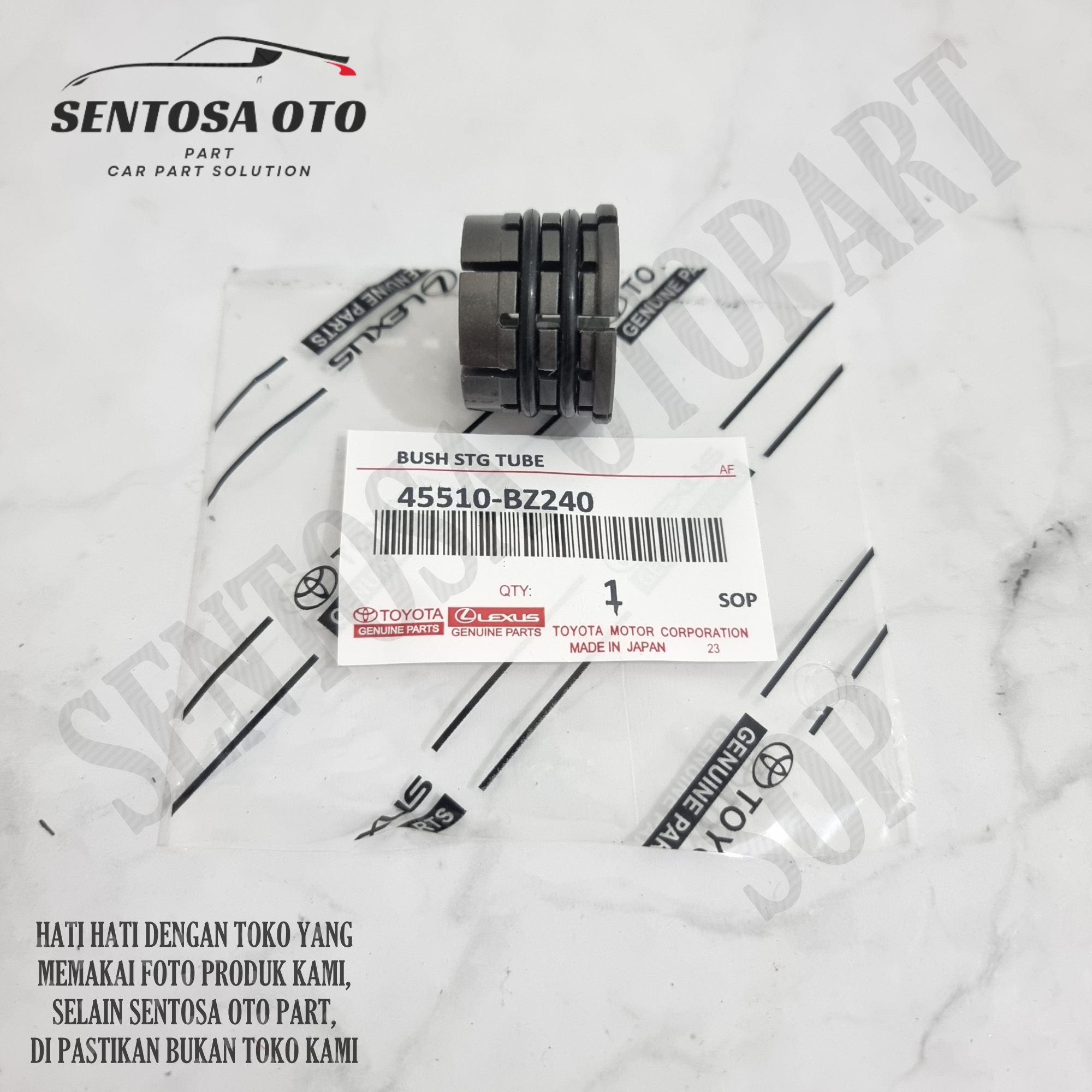 Bushing Steering Rack Bush Bos Rak Stir Agya Ayla 1.2cc 1.200cc P/N 45510-BZ240 Harga 25,000 rupiah*Gratis Ongkir