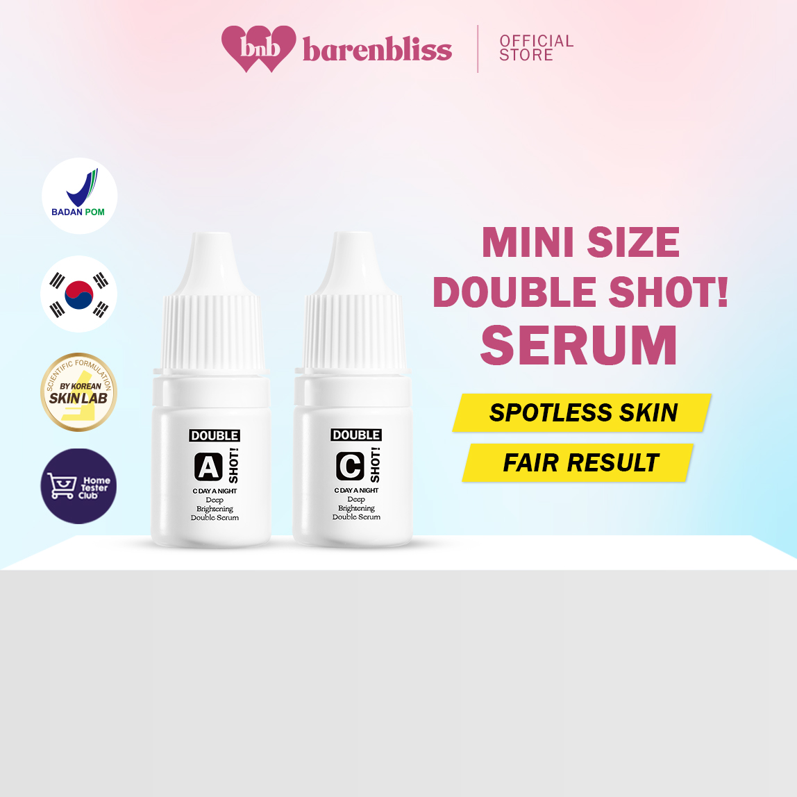 Lazada Thailand - BNB barenbliss Meta-Glow Double shot! C Day A Night Deep Brightening korea Double Serum?28 Days Brightening?- Travel Size