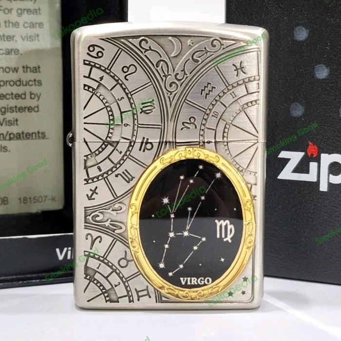 ZIPPO VIRGO EMBLEM 3D DESIGN SILVER PLATED JAPAN - GHOSTORE7 Harga  2,533,000 Ringgit*Penghantaran Percuma