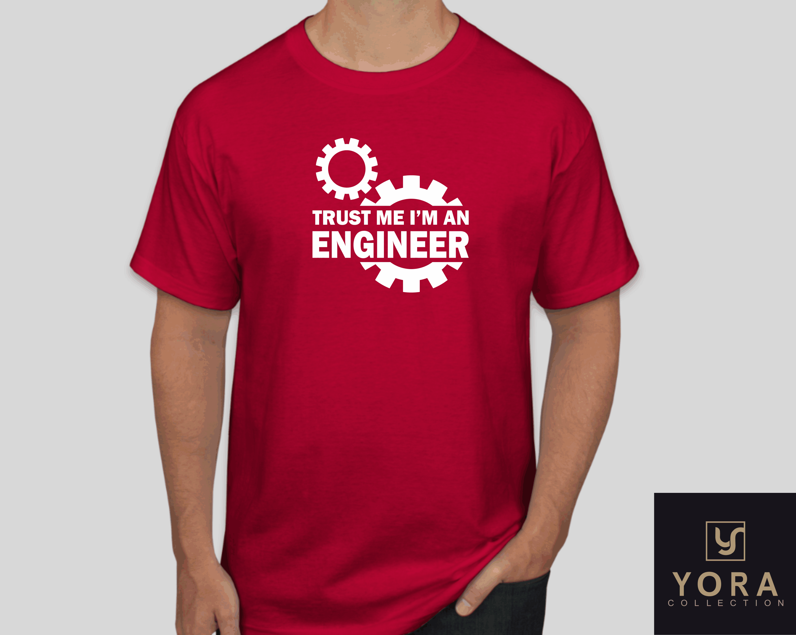 T-SHIRT KAOS DISTRO CASUAL TRUST ME I'M 