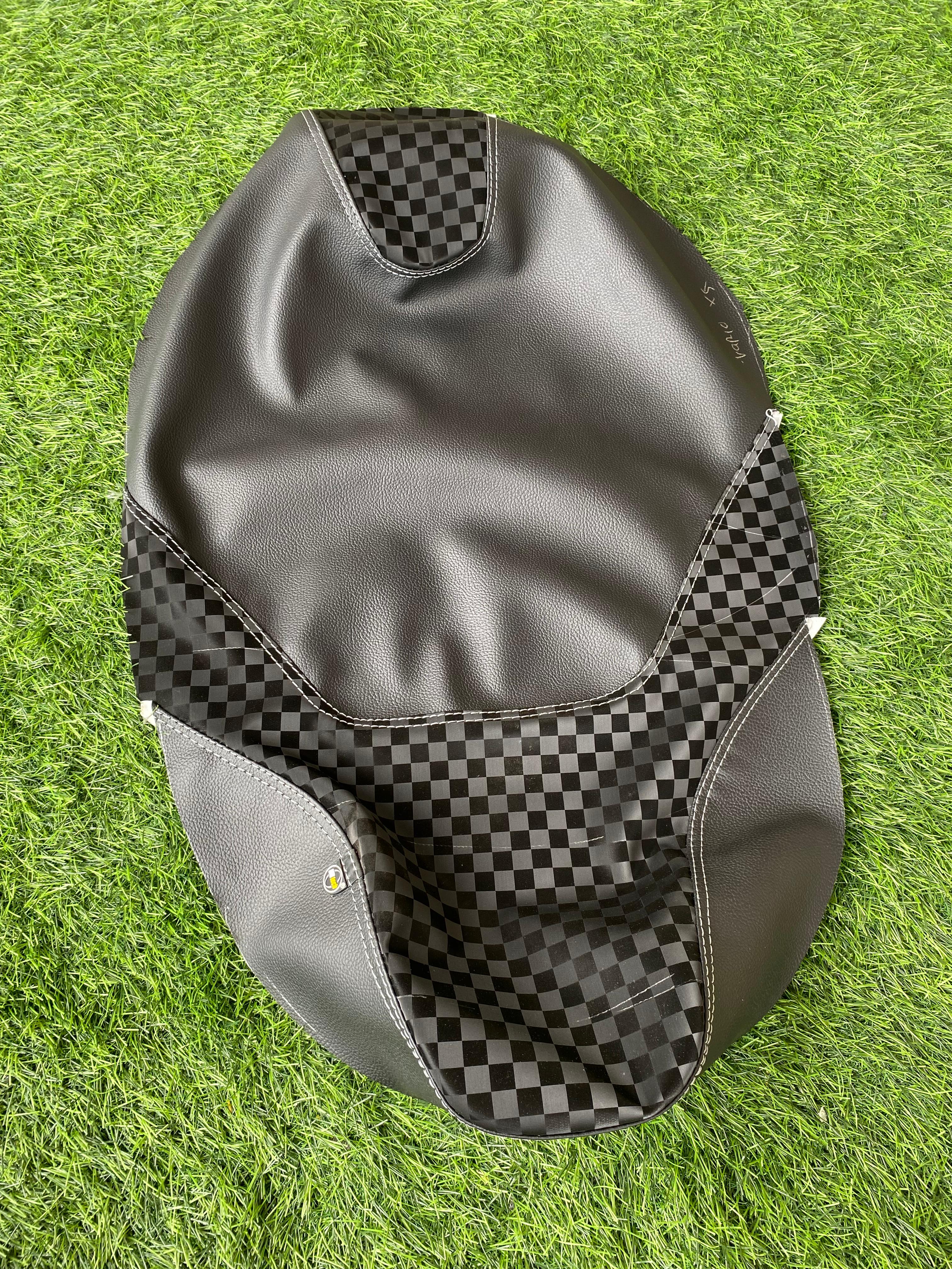 Leather for Automatic Motorbike Seats, Beat Vario Mio Scoopy Genio Supra Jupiter Satria Kharisma Etc. Material: Sandpaper Mix, 3D Chess Motif, Middle Sewing Motif, Xride Harga 28,000 rupiah*Gratis Ongkir