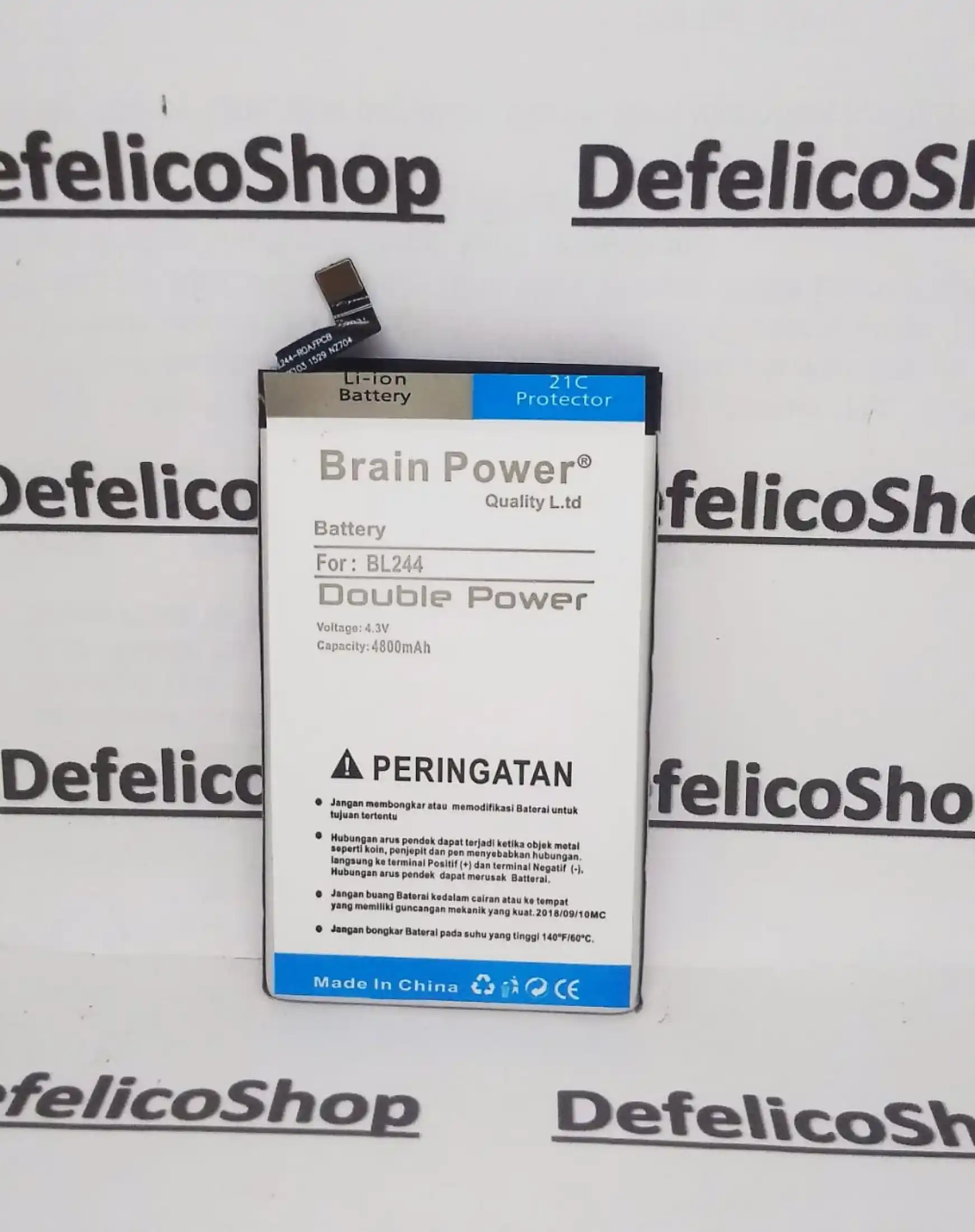 Baterai Batre Batrai Hp Lenovo Bl244 Lenovo P1 Lenovo Vibe P1 Turbo Lenovo P1a42 Ori Double Power Brain Power Lazada Indonesia