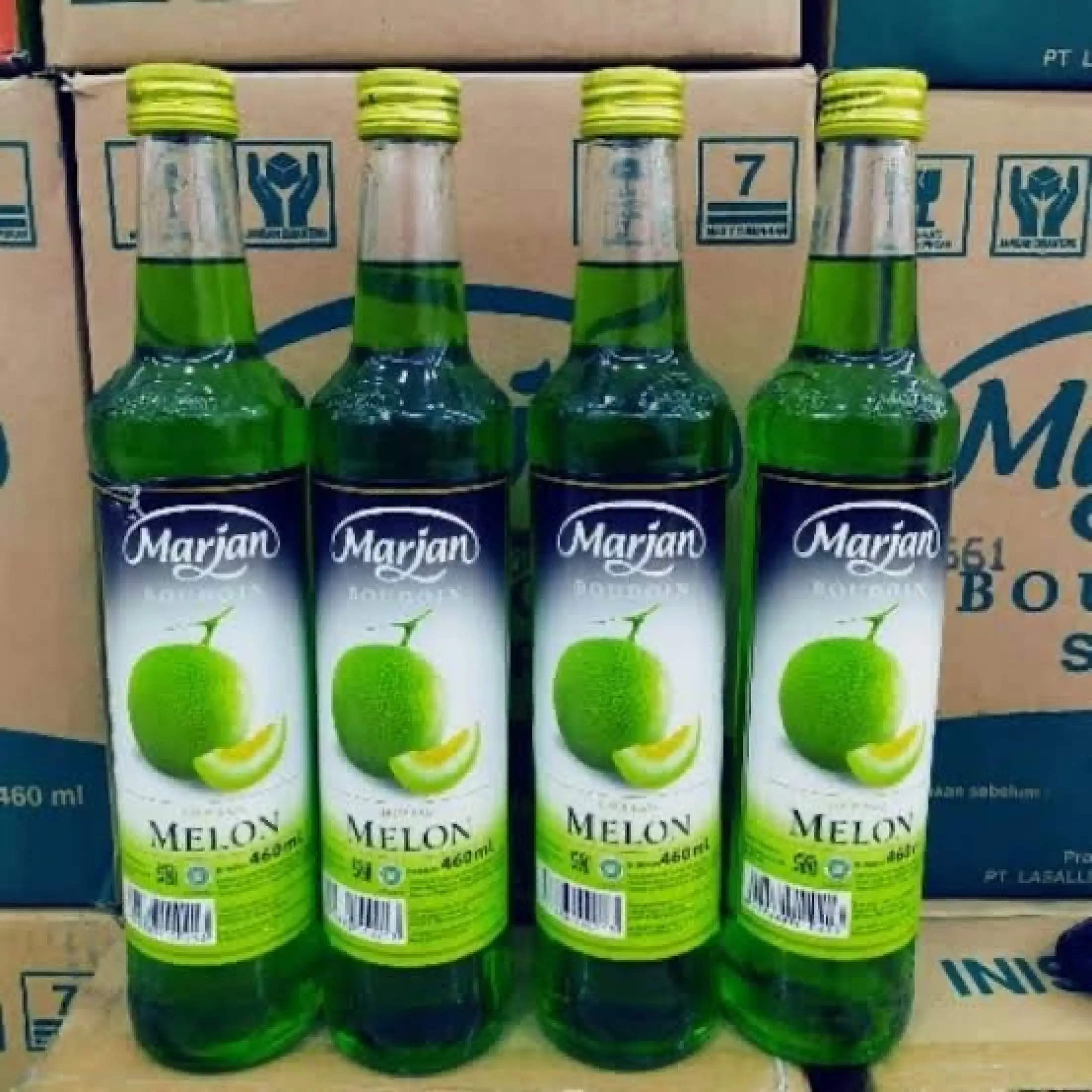 Bisa Cod Promo Sirup Marjan Boudoin Rasa Melon Dan Cocopandan 1 Dus Isi 12 Lazada Indonesia