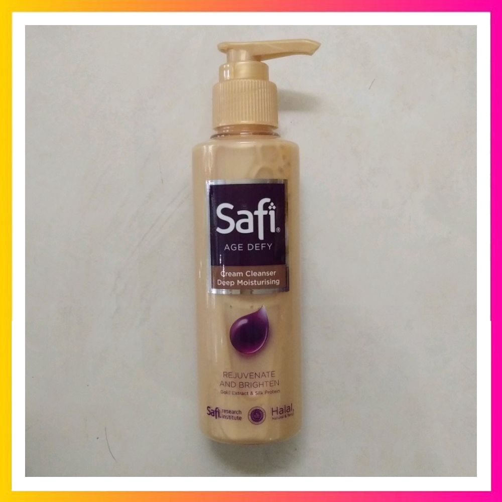 safi age defy cream cleanser deep moisturizer