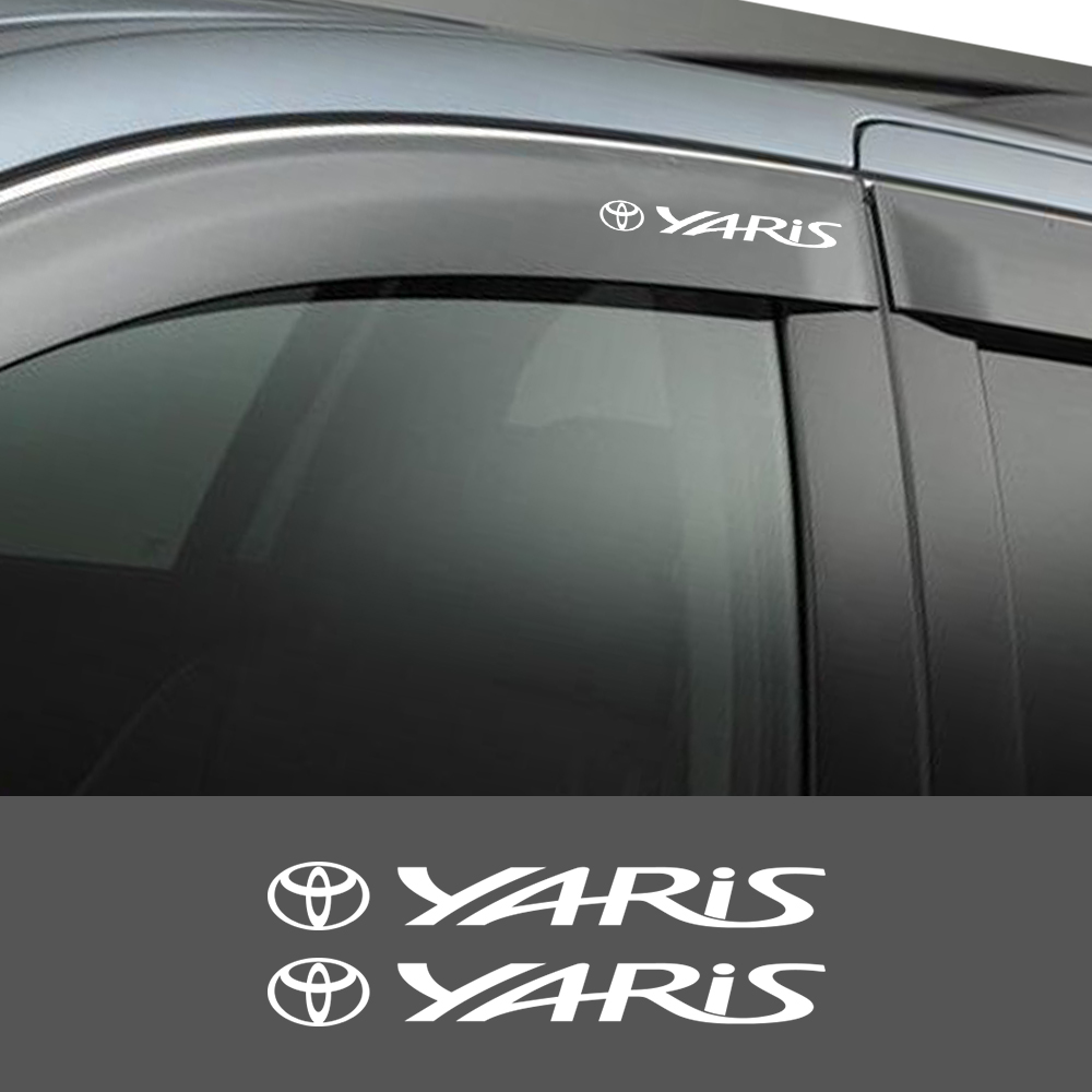 Stiker Talang Air Mobil Toyota Yaris - Car Visor Decal Sticker Harga 10,000 rupiah*Gratis Ongkir