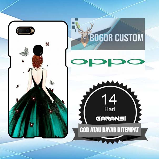 Juragan custom Fashion Printing Case Handphone Oppo a7 - 21