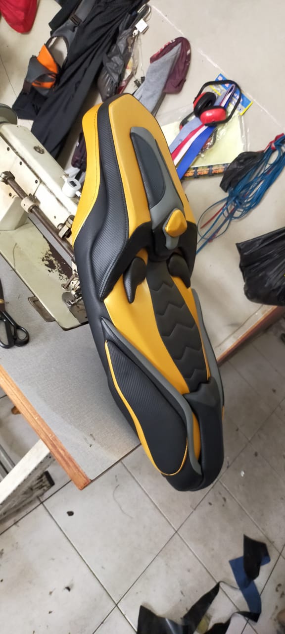 Jok PCX 150- Jok PCX 150 2019 Variasi mbtech Harga 1,500,000 rupiah*Gratis Ongkir