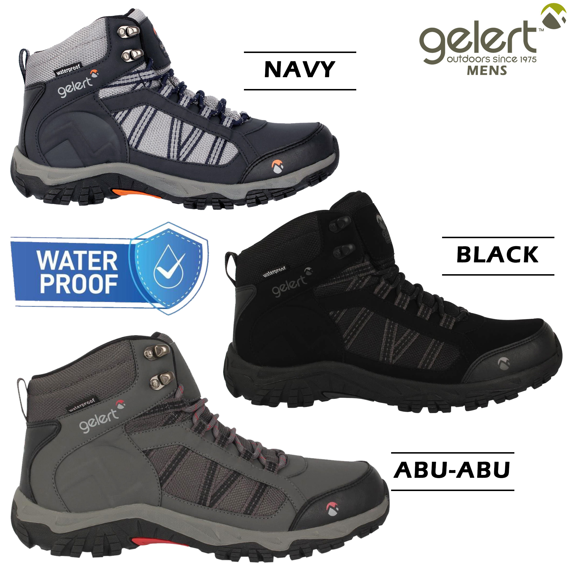 Gelert men's horizon on sale waterproof mid hiking boots