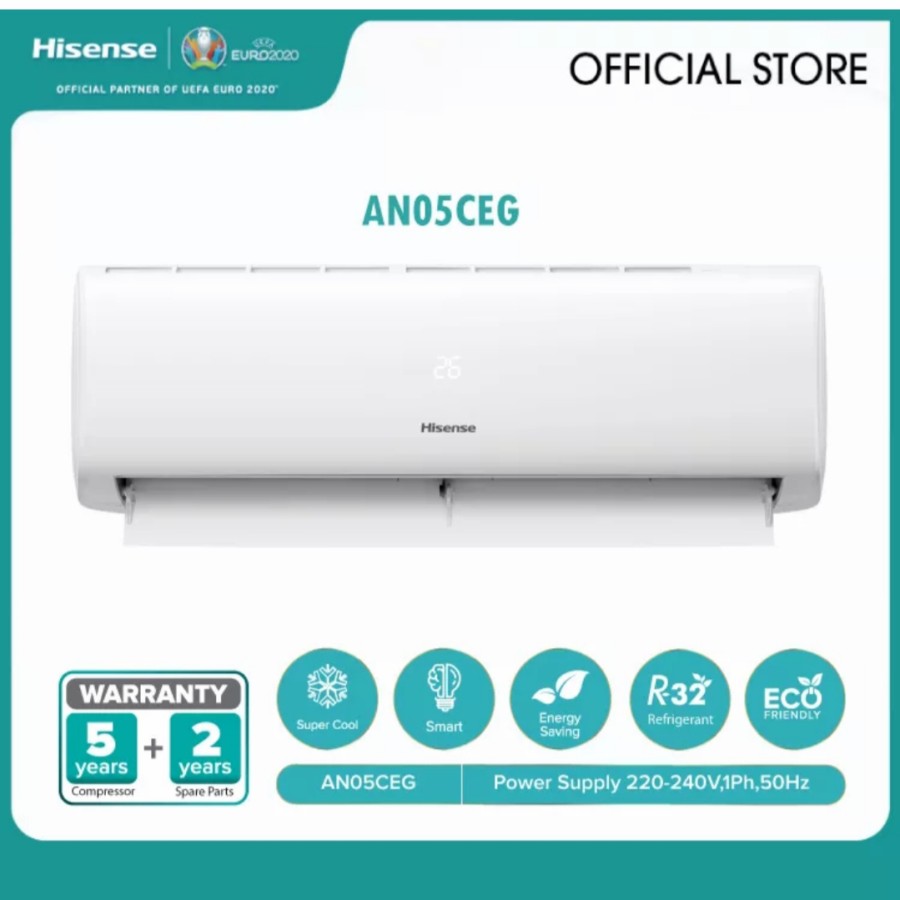 ac hisense 1 pk