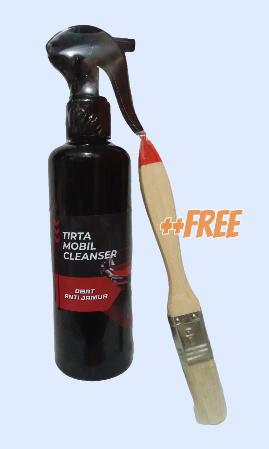 PEMBERSIH JAMUR KACA MOBIL ANTI JAMUR TIRTA MOBIL CLEANCER 250ML Harga  25,000 Ringgit*Penghantaran Percuma