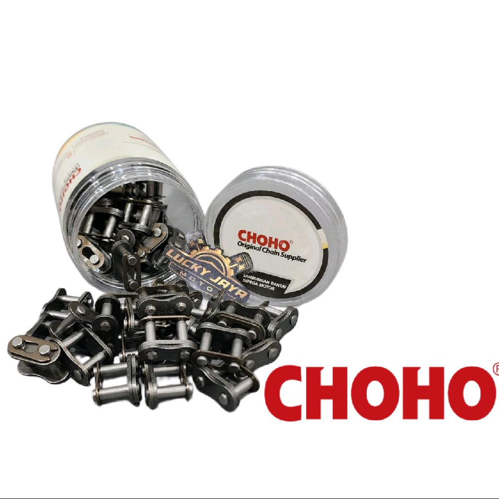 50 pcs Black Choho 428 chain link (JAR) Harga 75,000 rupiah*Gratis Ongkir