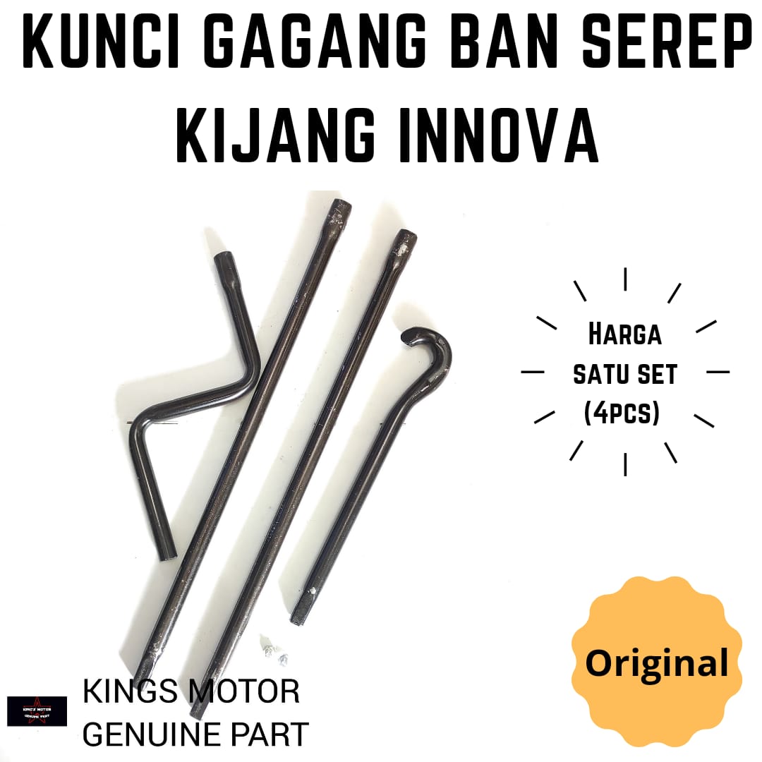 Kunci Gagang Ban Serep Mobil Toyota Innova Fortuner Hilux Rush Harga 4pcs Giá 110,000 Đồng*Miễn phí vận chuyển