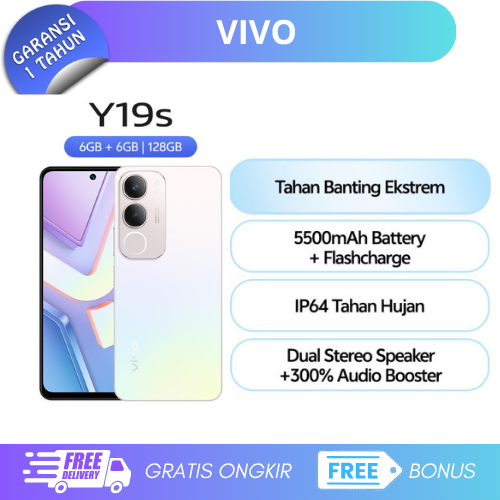 Vivo Y19S (4/128) - Mediatek Helio G85 - Ips Lcd Giá 1,100,000 Đồng*Miễn phí vận chuyển