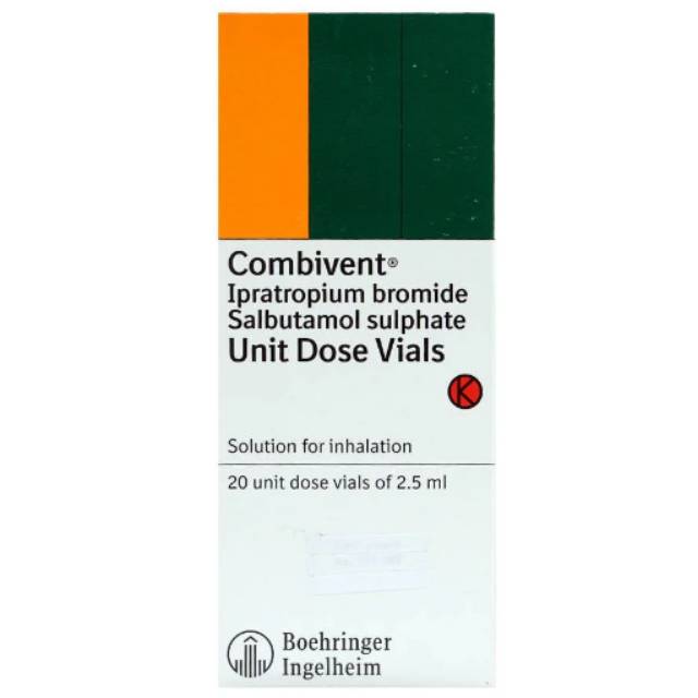 Combivent20 Vent Udv Nebules Nebu Nebulizer Per Box Isi 20 Vial