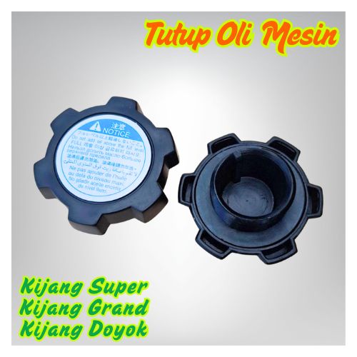Tutup OLi Mesin Cap Oil Engine Kijang Lama/Rino Lama Harga 25,000 rupiah*Gratis Ongkir