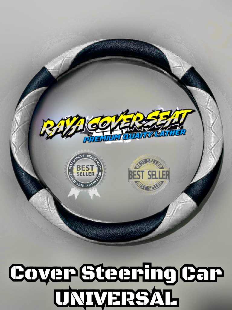 Best 2025 Steering Wheel Cover with 4 Crescents for Toyota Avanza Etc. Harga 40,000 rupiah*Gratis Ongkir