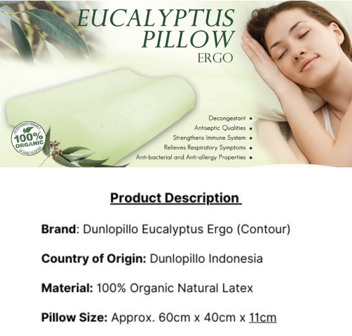 Dunlopillo ergo latex store pillow