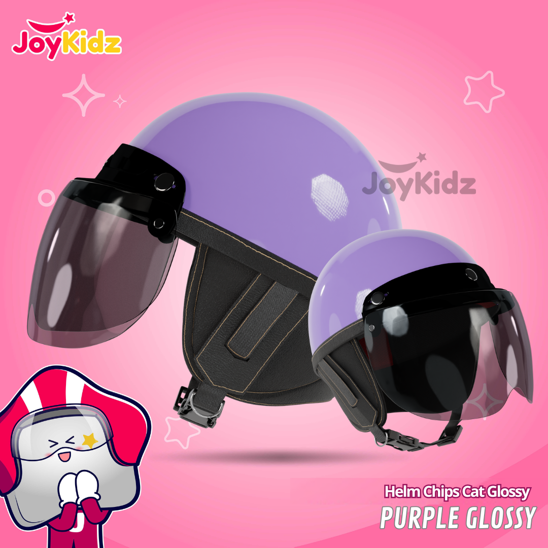 JOYKIDZ Helm Anak Chips Cat 2-5 Tahun LIMITED STOCK Harga 44,999 rupiah*Gratis Ongkir