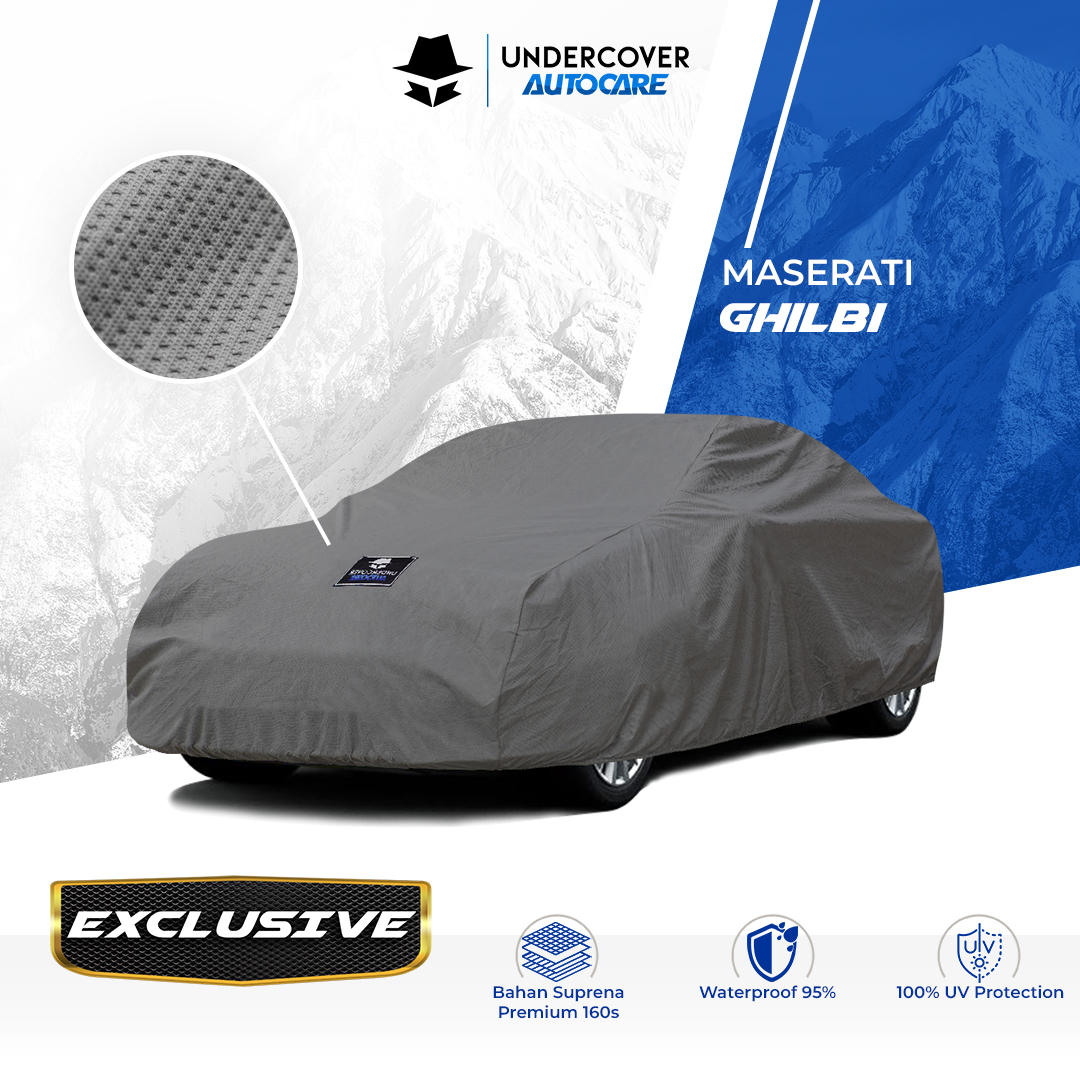 Undercover Autocare - Cover Mobil Maserati Ghibli Exclusive Harga  1,351,000 Ringgit*Penghantaran Percuma