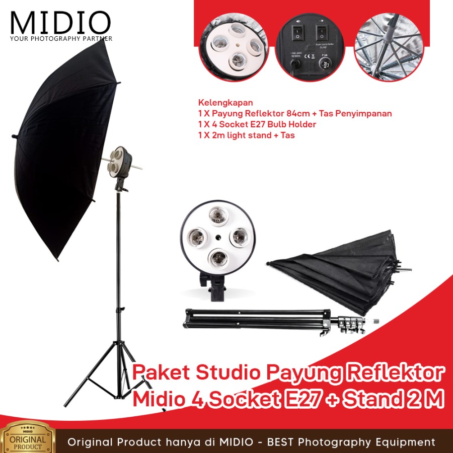 softbox midio 4 socket