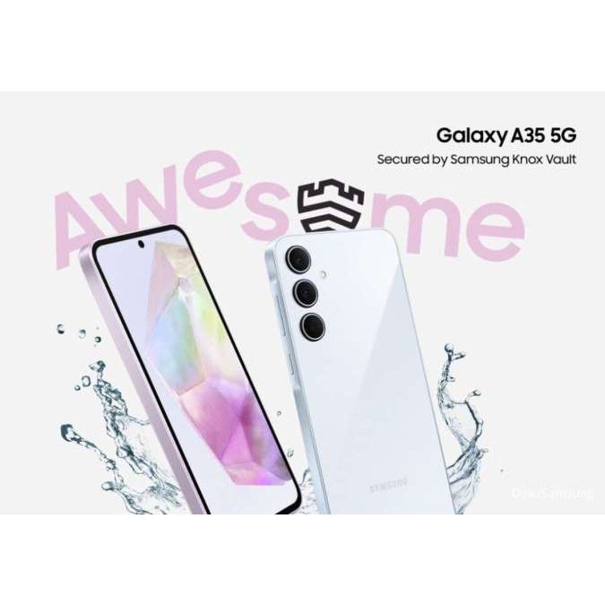 SAMSUNG GALAXY A35 SERIES DENGAN GARANSI RESMI Giá 4,599,000 Đồng*Miễn phí vận chuyển