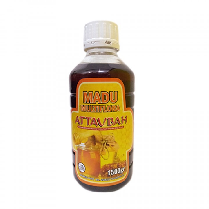 Madu Original Multiflora Attaubah 1500gr / Madu Murni