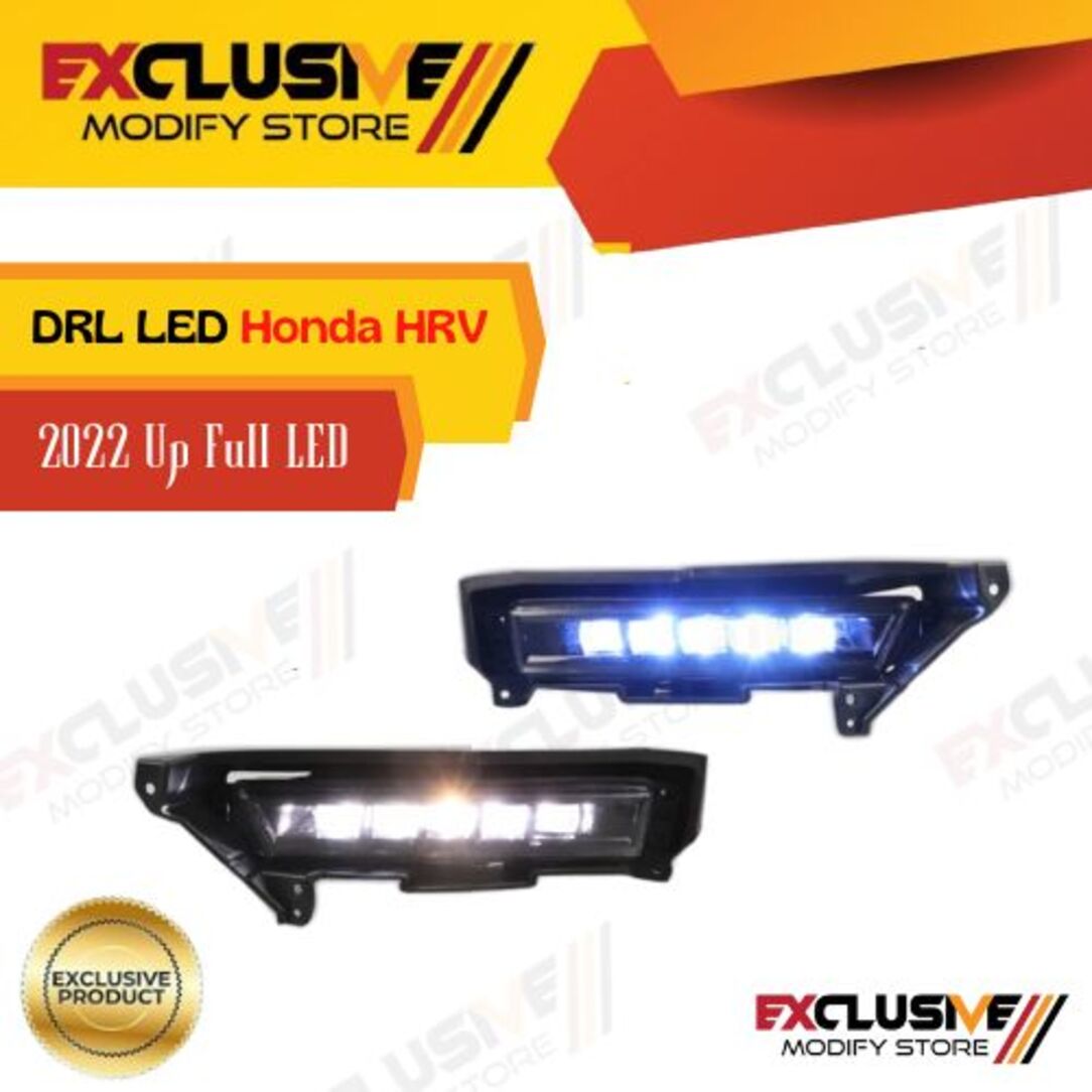 DRL led Honda HRV 2022 up Harga 1,600,000 rupiah*Gratis Ongkir