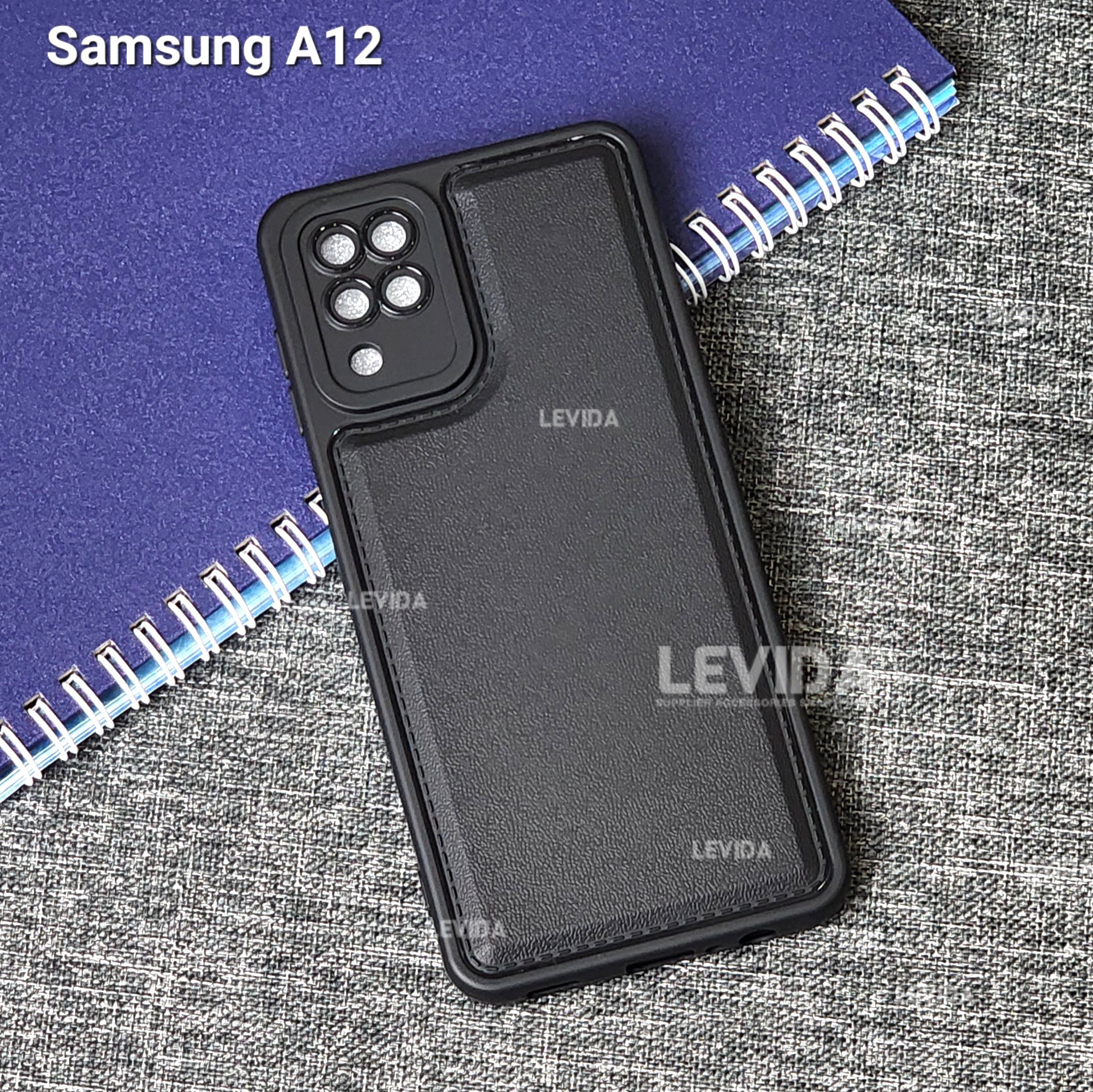 Case Pro Leather Black Samsung A12 Samsung M12 Samsung A13 4G Case