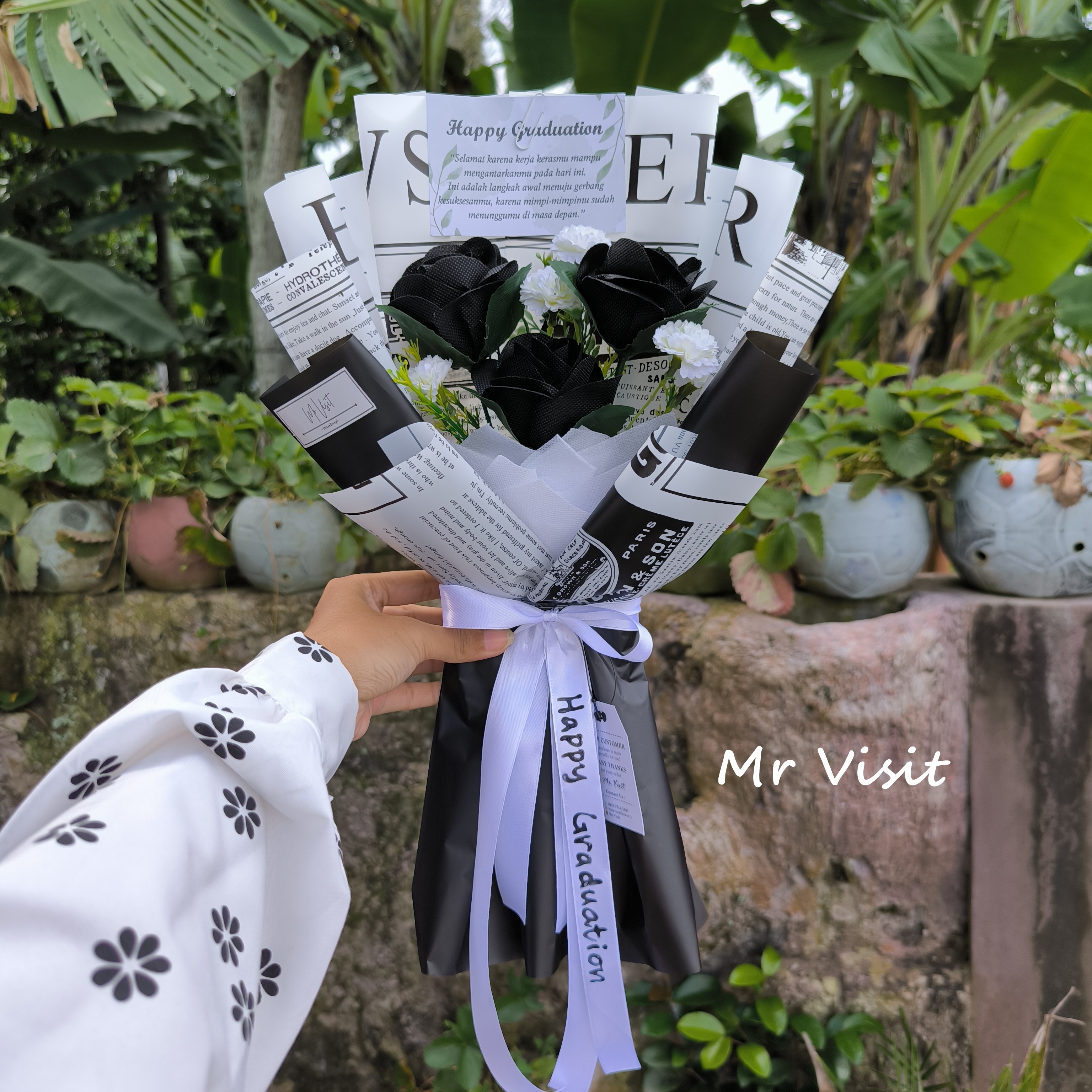 MR VISIT / Buket Bunga Mr Visit