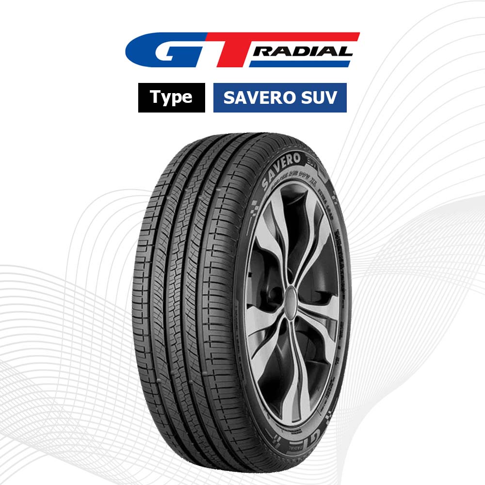 GT Radial SAVERO SUV 215/60 R17 Ban Mobil MITSUBISHI Outlander NISSAN Xtrail New TOYOTA WULING ALMAZAlphard G Harga 940,000 rupiah*Gratis Ongkir