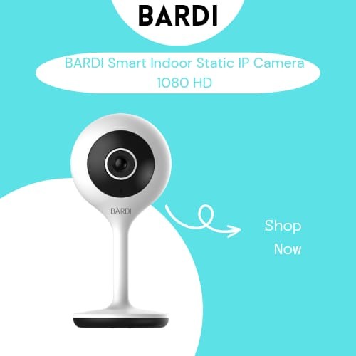 smart indoor static ip camera