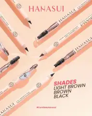 1PCS HANASUI EYEBROWTIFUL PENCIL SERIES/ PENSIL ALIS HANASUI/ EYE BROW