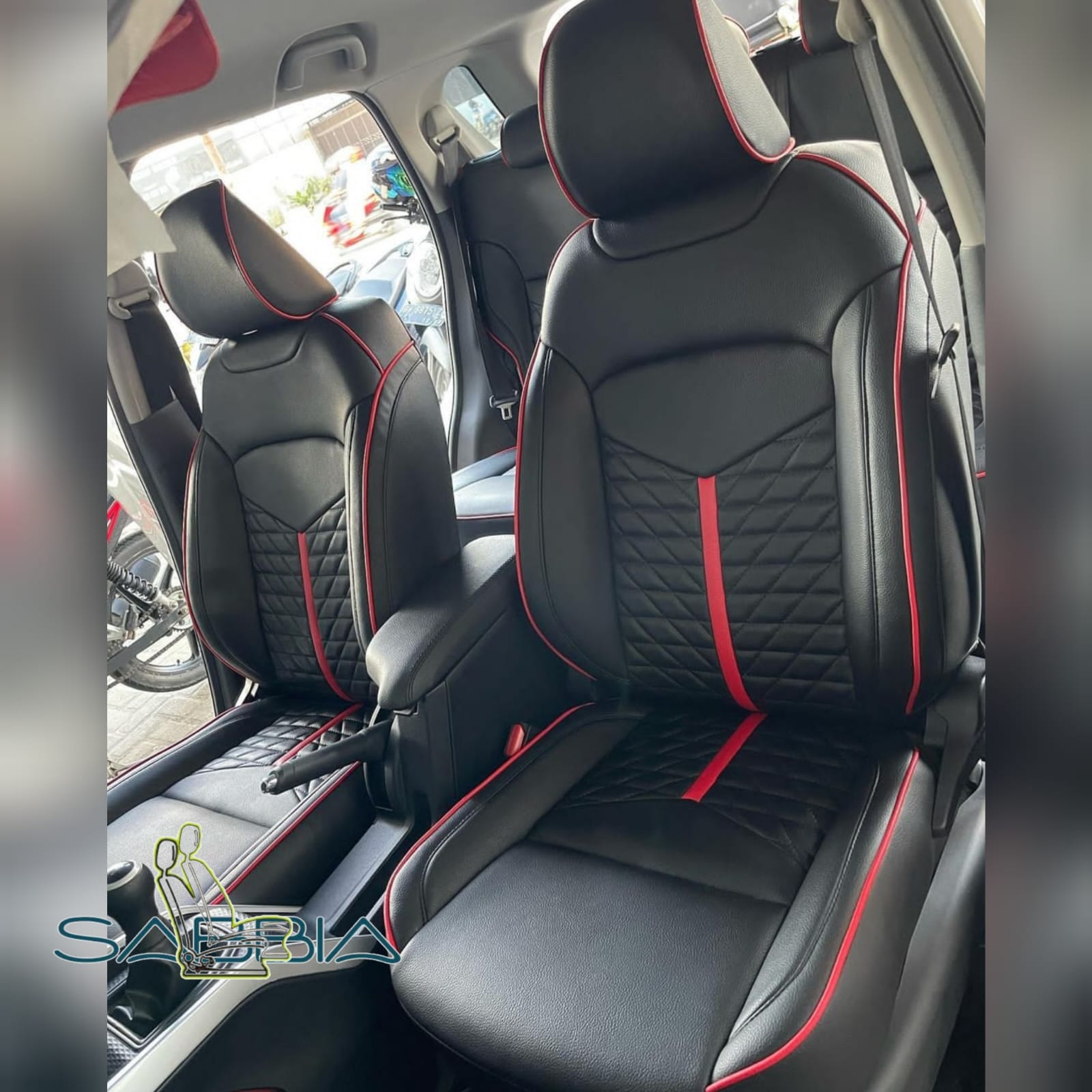 sarung jok mobil rocky raize fullset depan sampai belakang Harga 675,764 rupiah*Gratis Ongkir