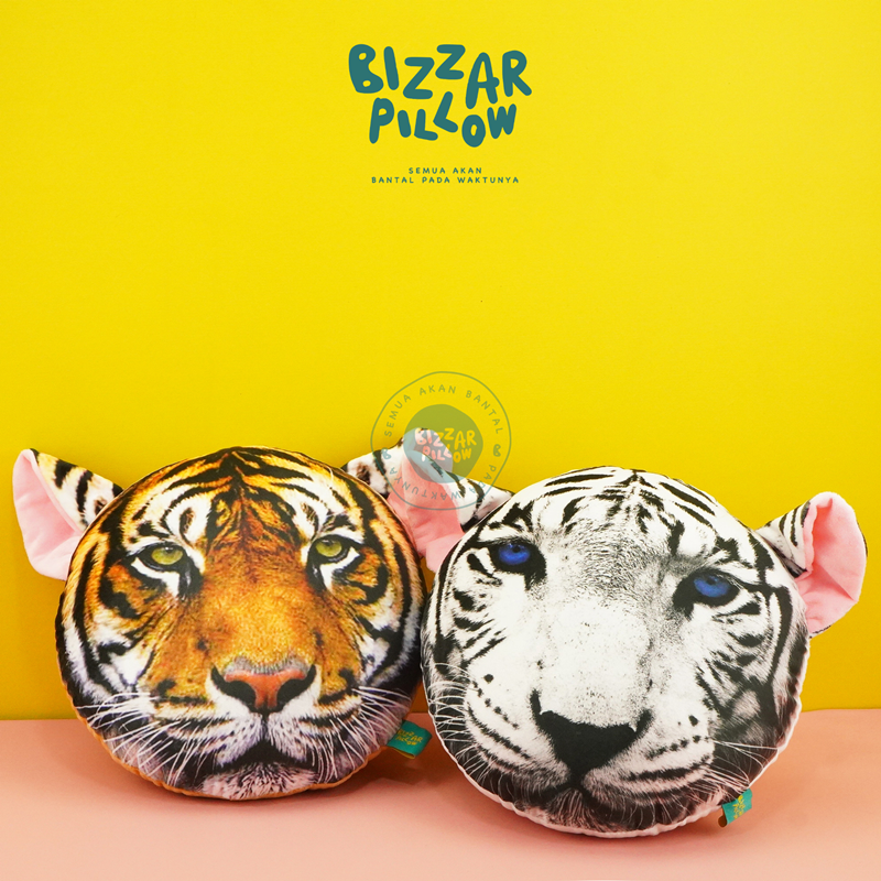 Bizzarpillow Bantal Sofa Kepala Hewan size M BZ125