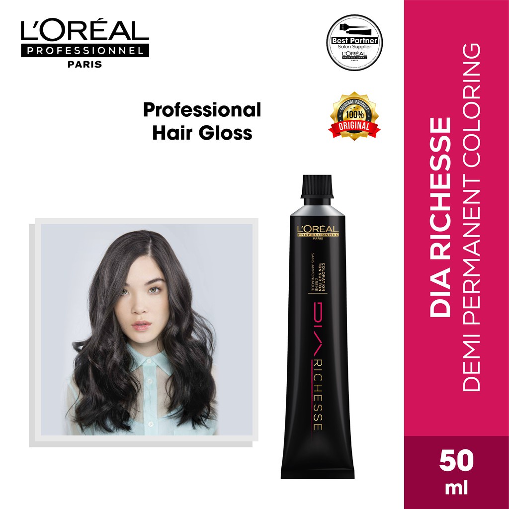 2PCS L'Oreal loreal DIA Richesse Professional Color Dye hair cream 50ml