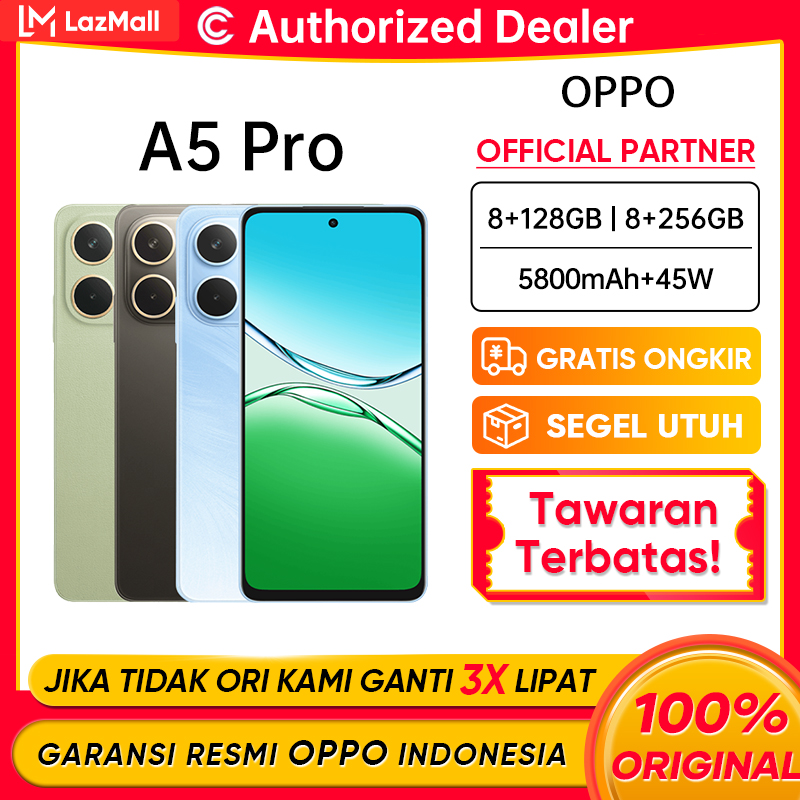 Oppo A5 Pro 8+128Gb 8+256Gb Shock Resistant Military Grade Ultra Bright Screen 1000Nits Official Guarantee Giá 3,099,000 Đồng*Miễn phí vận chuyển