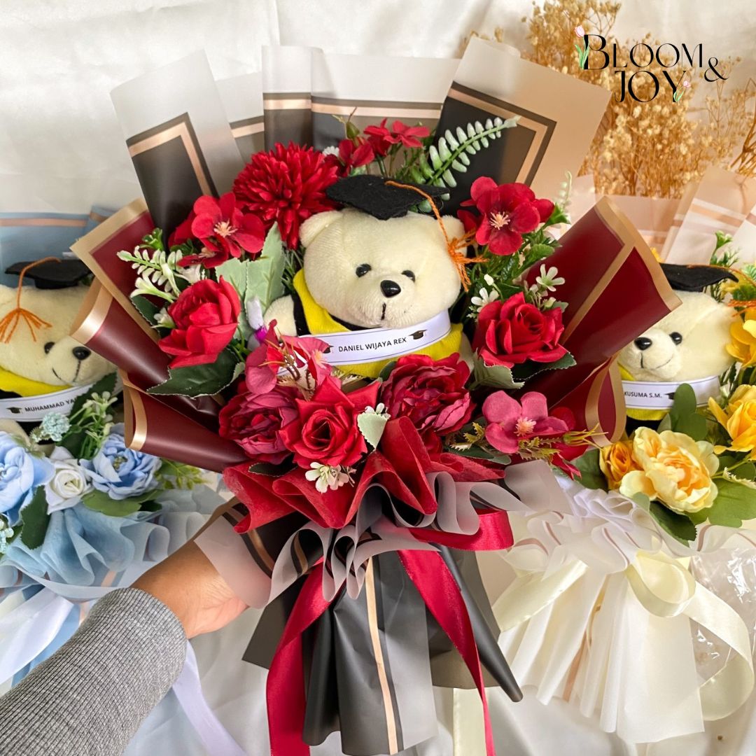 BUKET BONEKA WISUDA premium / BUKET WISUDA