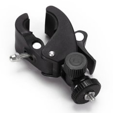 Gopro Bike Handlebar Seatpost Mount for Xiaomi Yi and GoPro Hero 3/2/1 - (Black)
