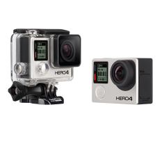 GoPro Hero 4 Edition Action Camera - 12 MP - Hitam