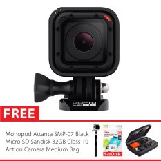 Gopro Hero 4 Seassion + Gratis Tongsis Attanta Smp 07 + Sandisk Ultra 16 GB + Medium Bag